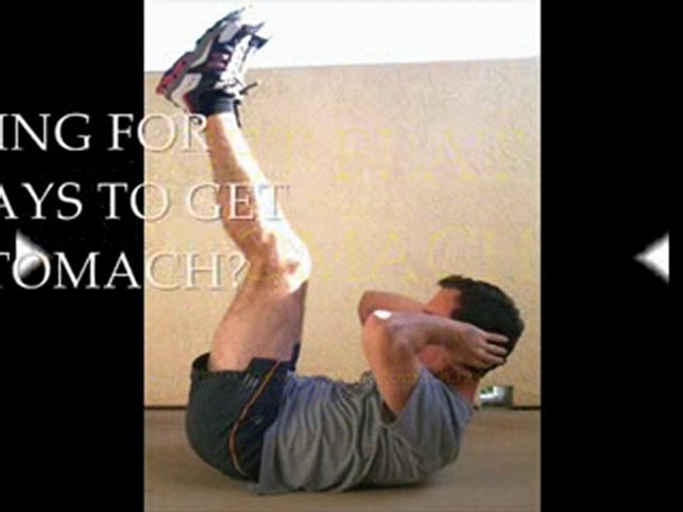 get flat stomach