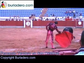 Fernando Tendero, vuelta en San Cristóbal