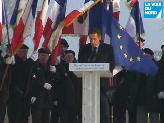 La visite de Nicolas Sarkozy à Notre-Dame-de-Lorette