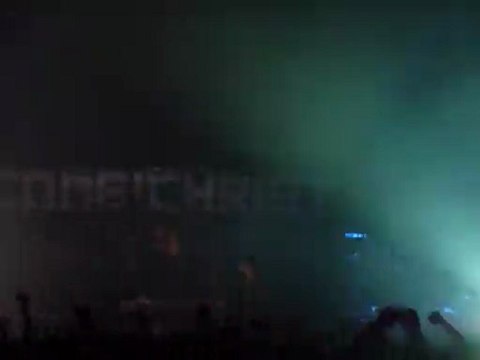 Concert Rammstein lyon 1ère partie Combichrist