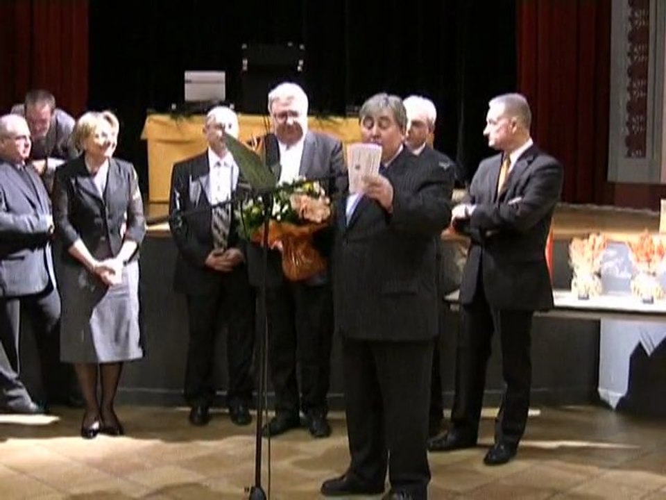 le Cateau: voeux du personnel municipal au Maire et aux élus