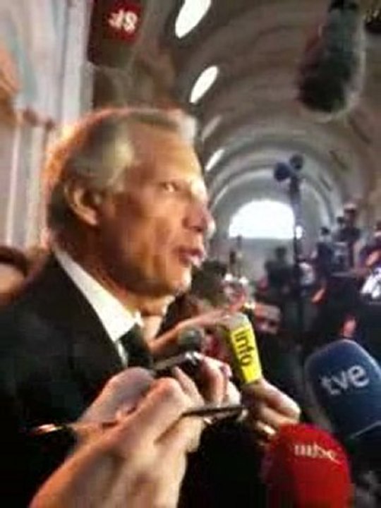 Clearstream : Dominique de Villepin réagit à sa relaxe