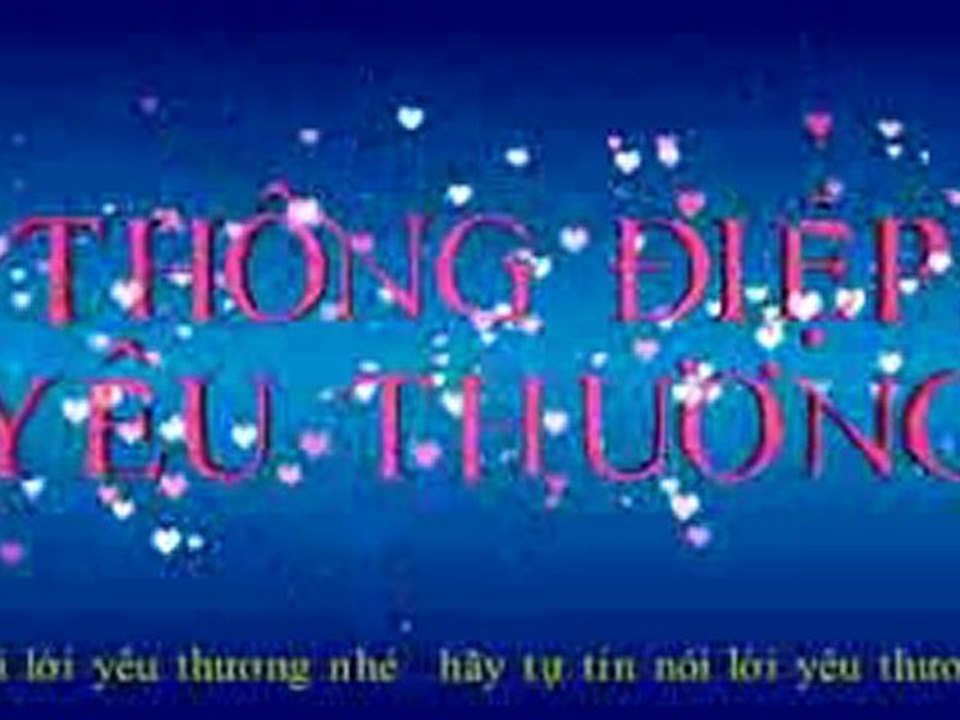 thong diep yeu thuong