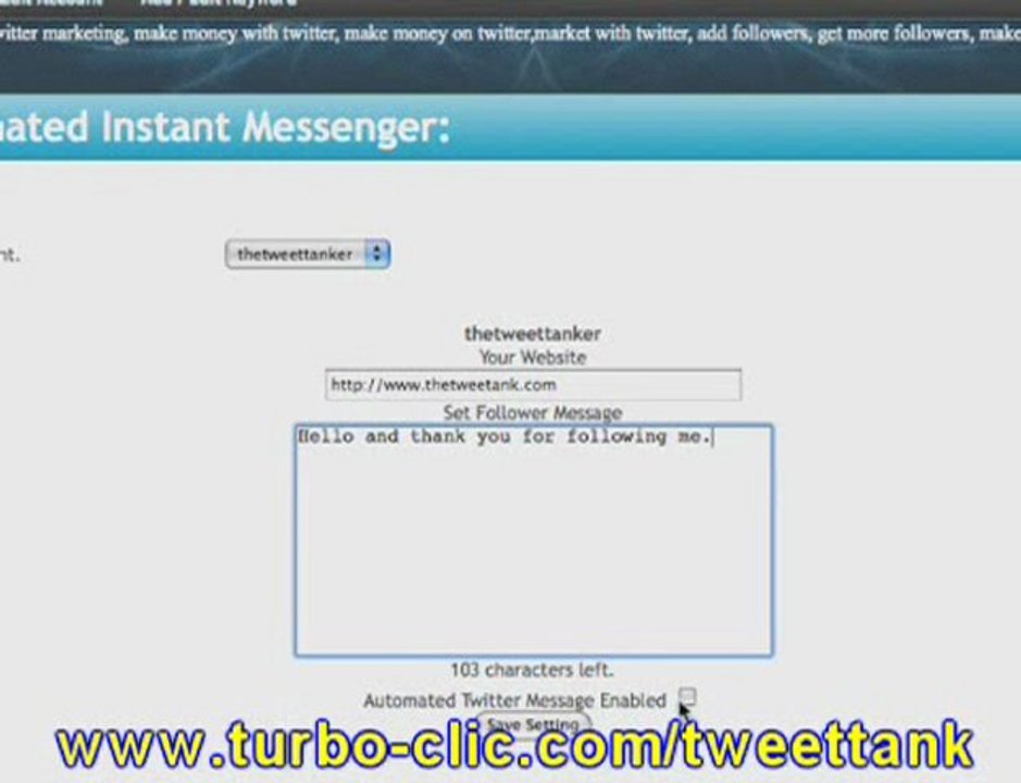 How Make Money With Twitter Today video 3 - b
