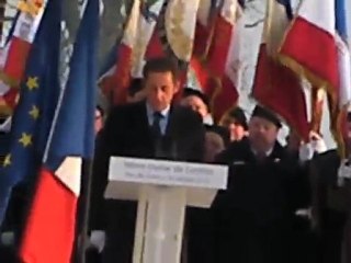 Nicolas Sarkozy à Notre Dame de Lorette