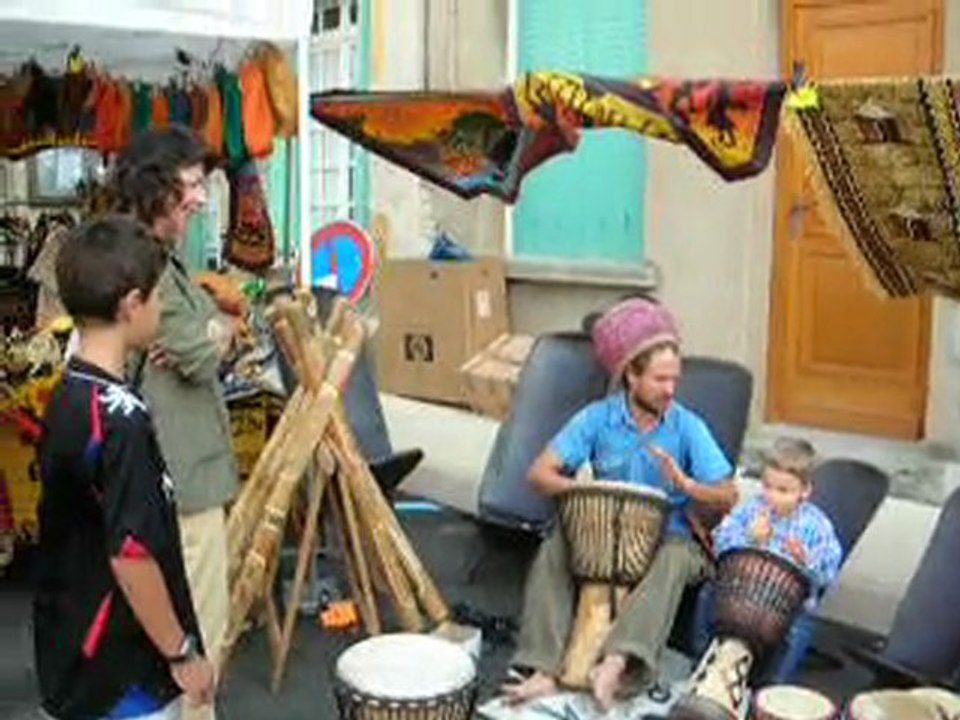 démo djembé par jean christophe