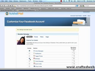 Tracking Your Social Networking with Nutshell Mail