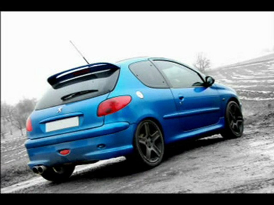 Ligne inox Madac sur 206 RC avec de beaux retours