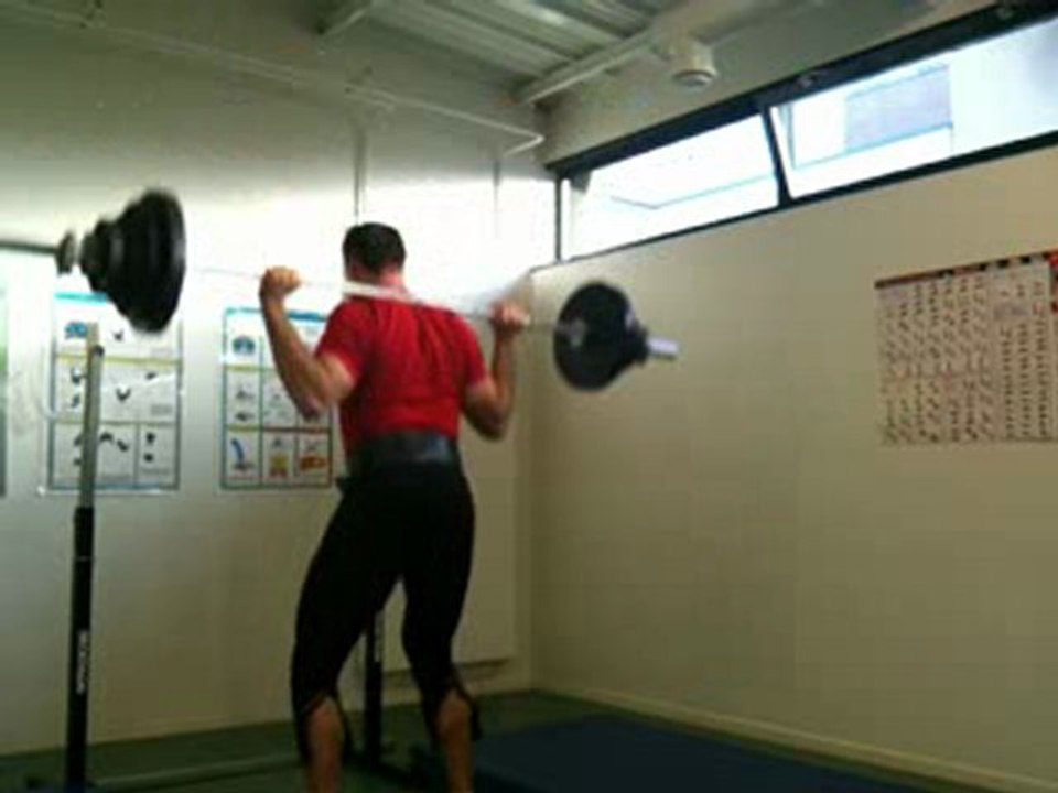 Muscu Pushpress force 3X105kg