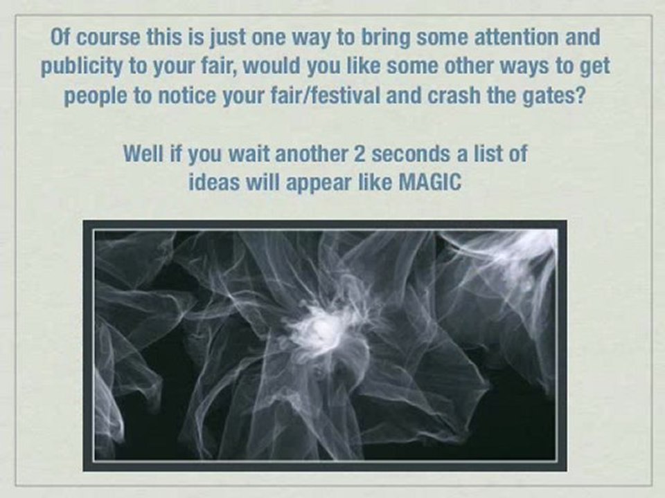 Tips for Fairs & Festivals