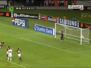 هدف مصر الاول - (مصر 1 - 0 الجزائر )
