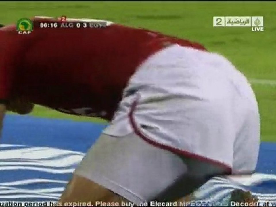 Algeria Violence against Egypt