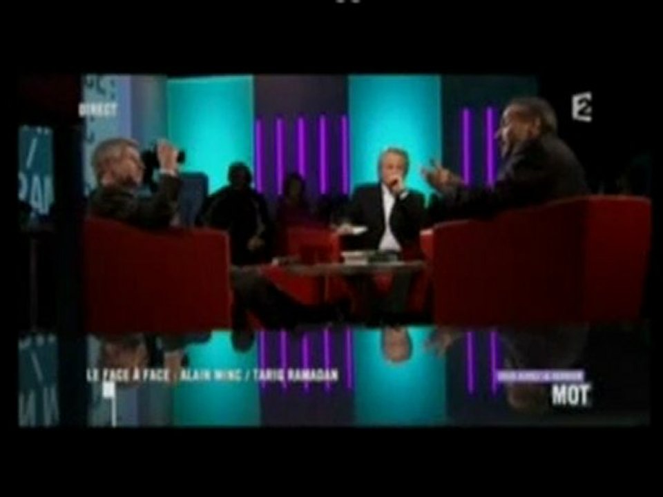face à face :alain minc- tariq ramadan