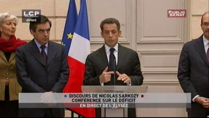 EVENEMENT,Conférence sur le Déficit au Palais de l'Élysée