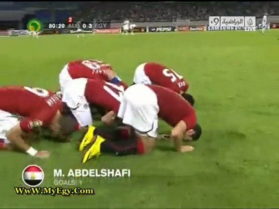 Foot Égypte VS Algérie_4-0.Abd ElShafi.
