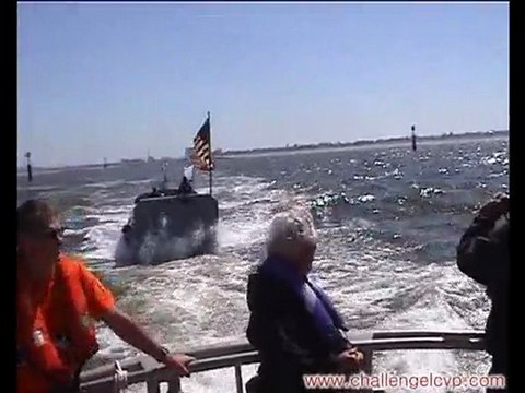 Challengelcvp Objectif Omaha 2009, sortie en mer Ouistreham