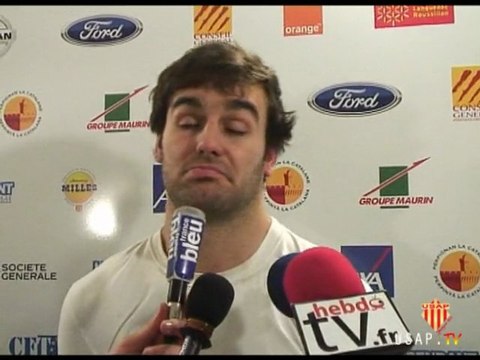 Réaction d'après match USAP CSBJ