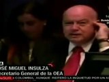 Insulza propuso fondo de OEA para Haití