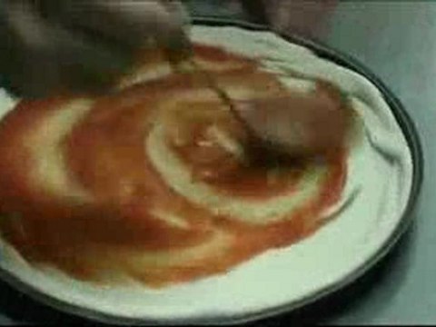 Pizza at Alexandros Restaurant - Pelekas, Corfu