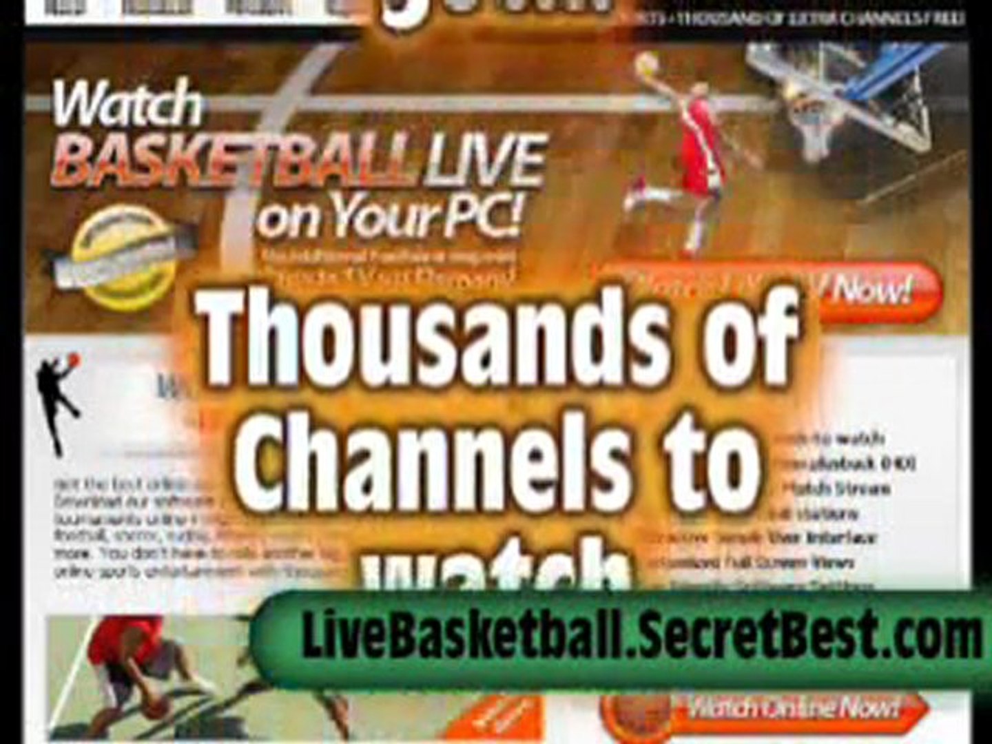 ⁣Watch Basketball Online, Live Basketball Streaming