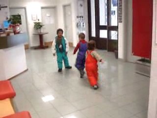 la bagarre avec les copains