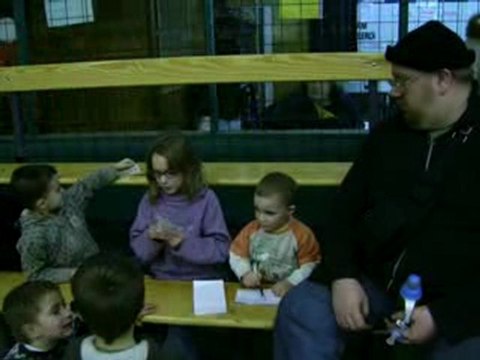 Les Monténégrins - futsal tuniques bleues le 10.01.2009