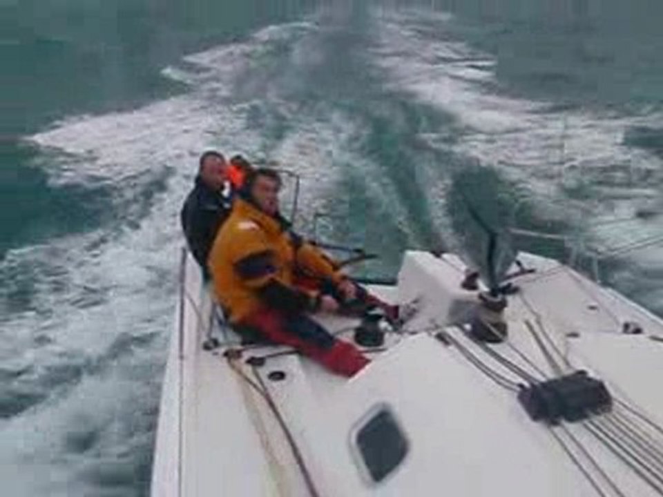 Petit surf à 20 nds