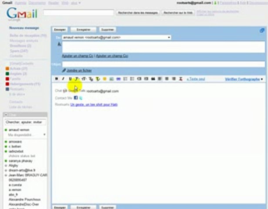 Signature WiseStamp Gmail