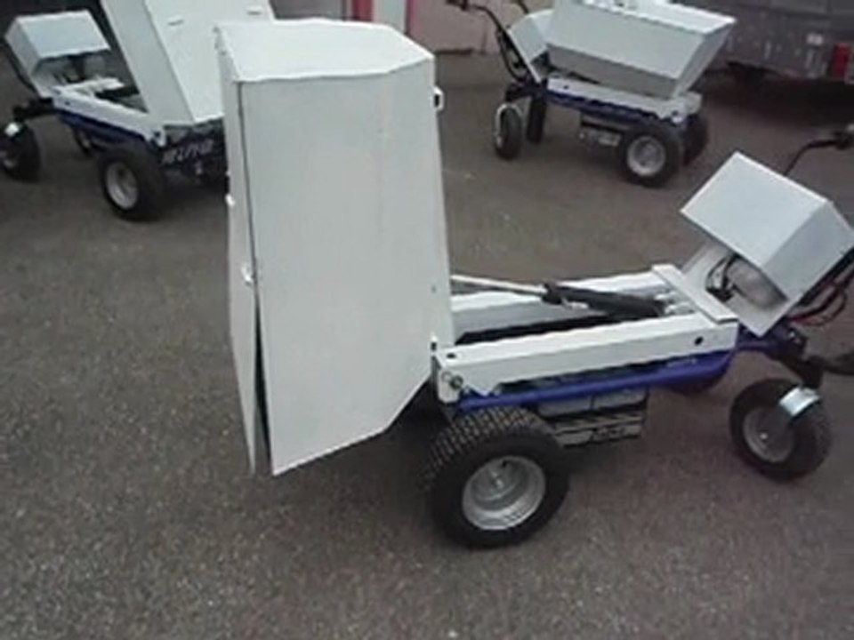 Brouette moteur électrique avec vérin Hydraulique Tractodiff