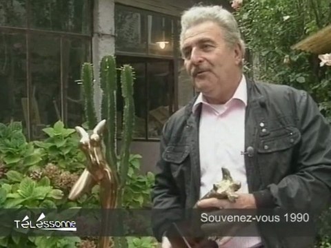 Souvenez-vous en 1990 : Le sculpteur Louis Molinari