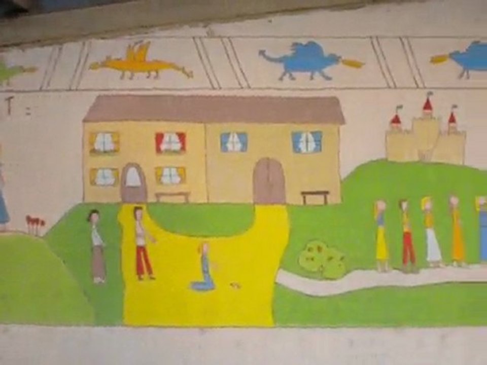 Fresque du preau
