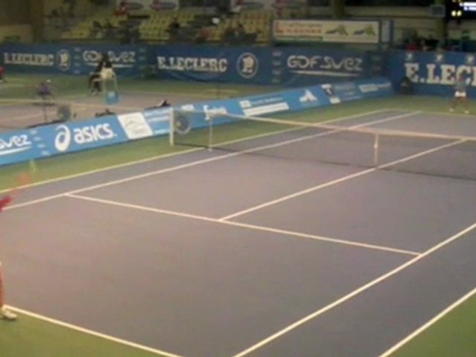 Quart de finale filles Marakova-Jutsi aux Petits As 2010