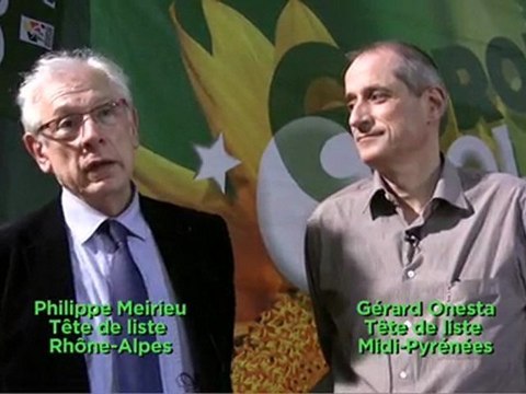 Les Débats d'Europe Ecologie - Janvier 2010
