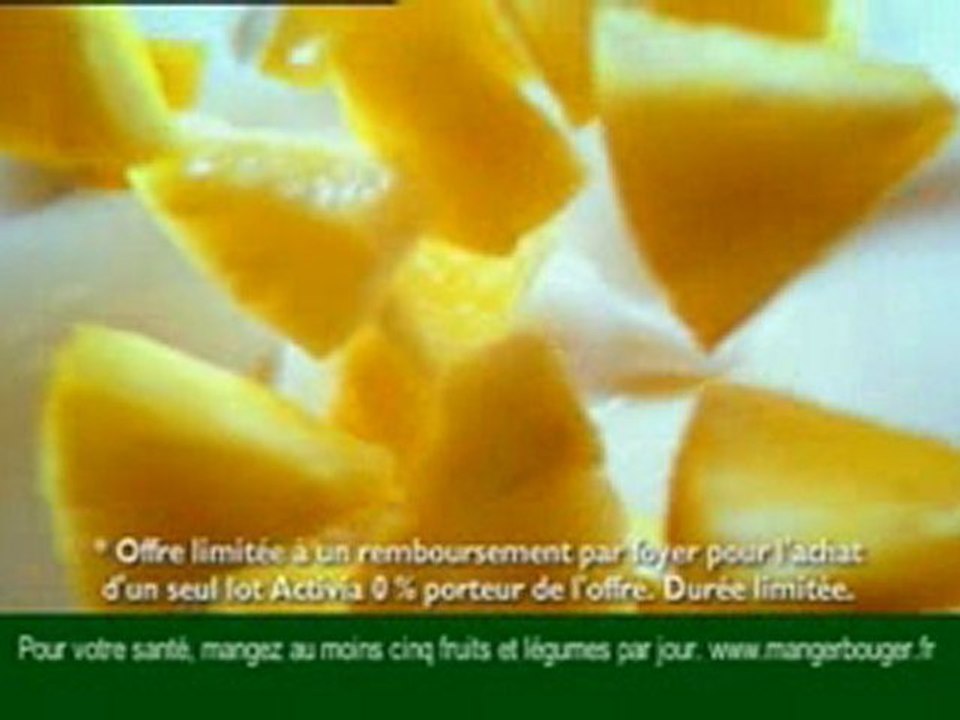 Mention A - pub activia sport-models