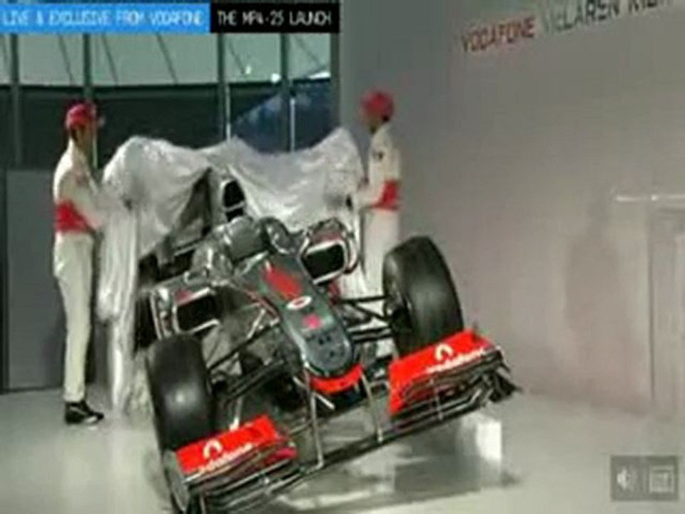La McLaren MP4-25 dévoilée !