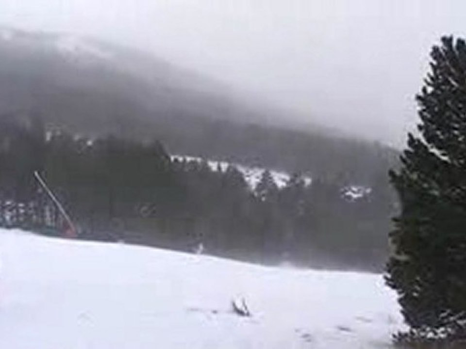 Tempête dans les Pyrénées (Les Angles - 24.01.09)