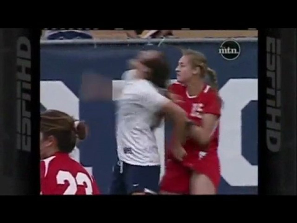 combat dans le foot féminin