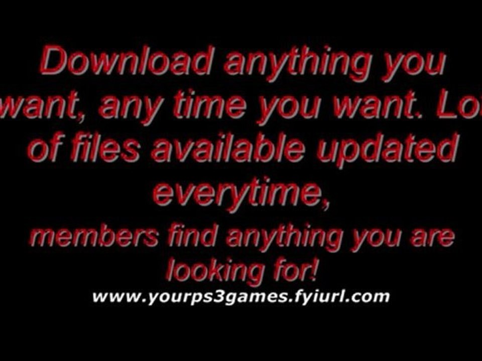Sony PS3 Game Downloads