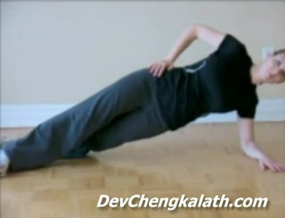 Toronto Physiotherapist Describes the Side Plank Exercise