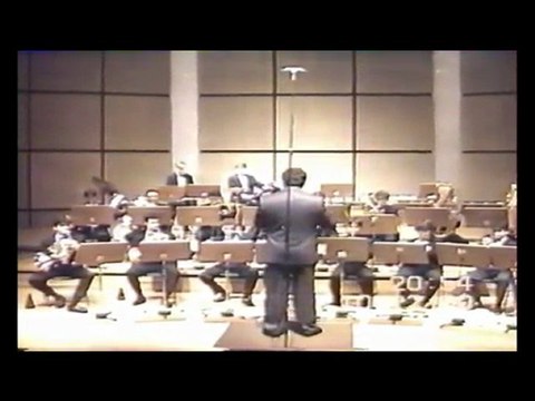 Thierry CAENS trompette dirige les cuivres du CNSM de lyon