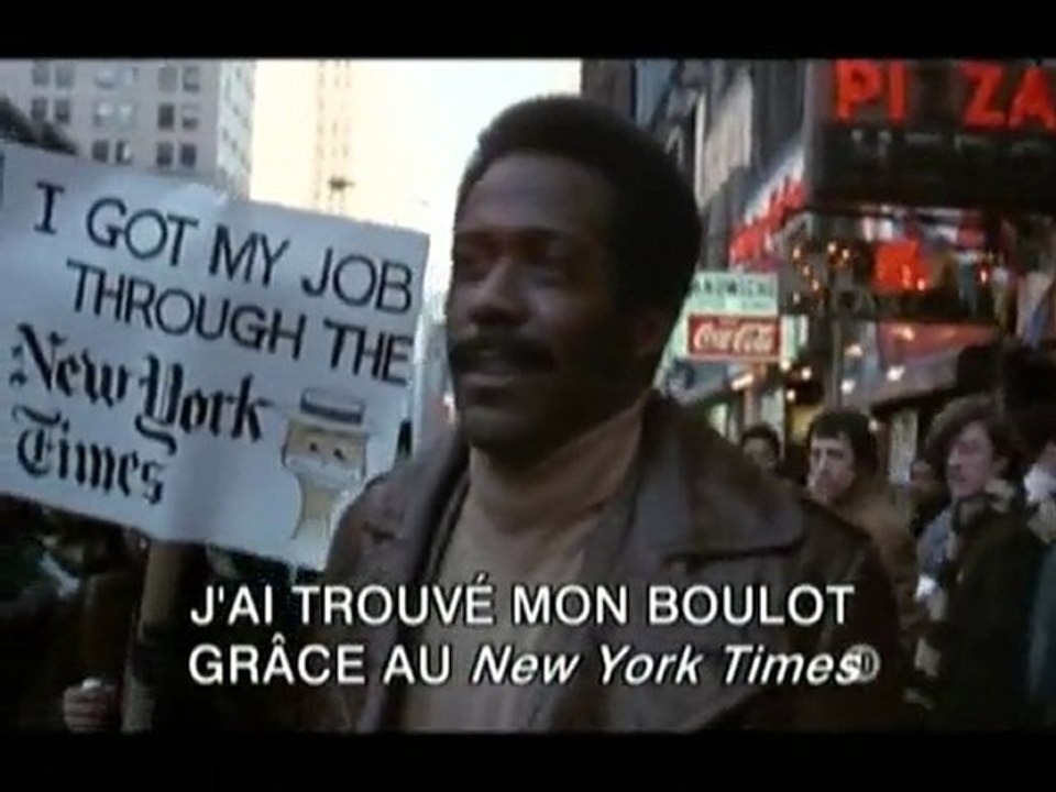 " Shaft " début du film, sur la musique de Isaac Hayes.