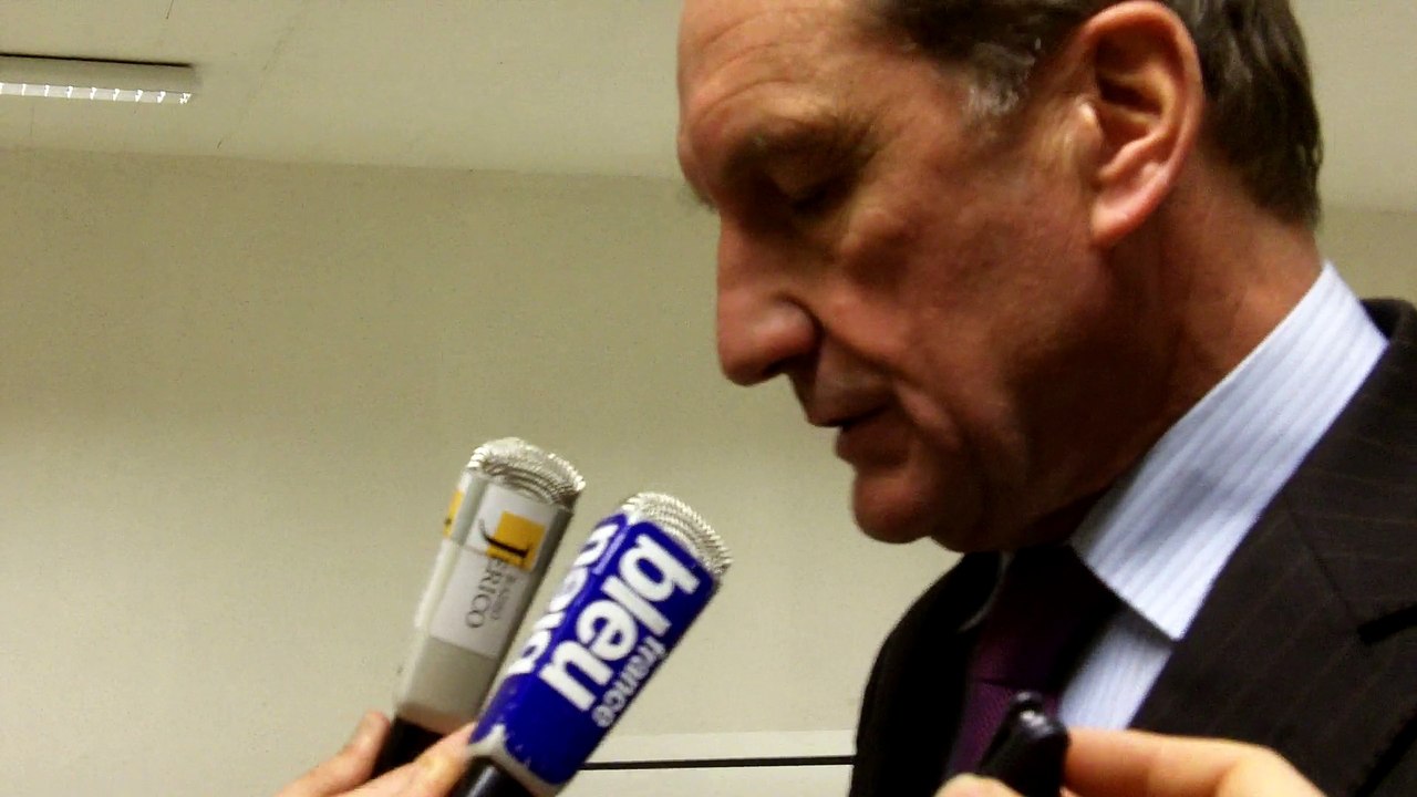 Gérard Longuet. Tête de liste Meuse - UMP