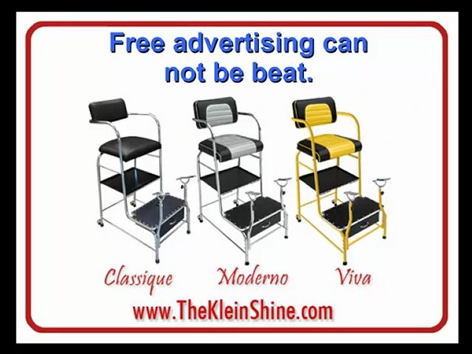 Shoe Shine Chairs For Sale video Dailymotion