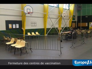 Fermeture des centres de vaccination
