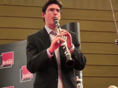 Le clarinettiste Raphael SEVERE