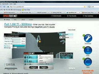CLEAR Wireless Internet Speed Test