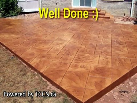 Vancouver Concrete Company - How To Stamp Concrete Driveways
