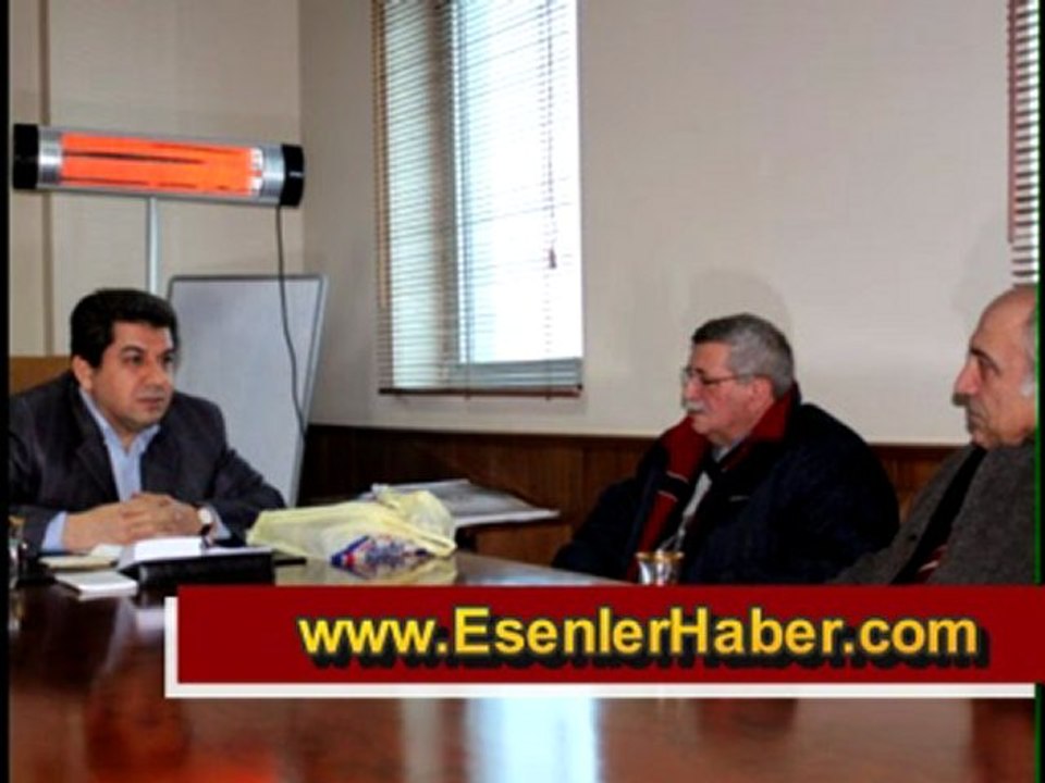 Esenler psakd uyeleri Teyfik Goksu ile gorustu