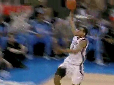 Thabo Sefolosha picks off the pass and takes it in for the s