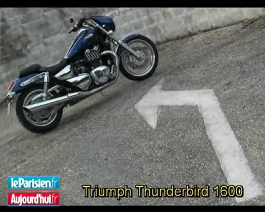 Roues libres essaye la Triumph Thunderbird 1600